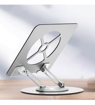 Lexroo Taşınabilir Katlanabilir Folding Alüminyum Notebook Stand Alüminyum Ayarlanabilir Açı Ve