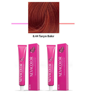 2 li Set Premium 8.44 Tarçın Bakır - Kalıcı Krem Saç Boyası 2 X 50 g Tüp