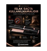 Kadınlar İçin Dalgalı ve Hacimli Görünüm Sağlayan Profesyonel Saç Tost Şekillendirme Makinesi