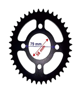 Bajaj Discover Arka Dişli 428-40T İç 58X4 Delikli Öm