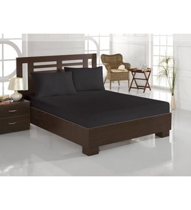 Clasy Tek Kişilik %100 Pamuk Ranforce Lastikli Çarşaf + 1 Adet Yastık Kılıfı 100 x 200