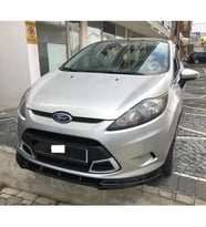 Ford Fiesta Mk6 Ön Lip Parlak Siyah Plastik Ön Ek Karlık 2008 2009 2010 2012 Makyajsız Kasa karlık+bodykit+ek