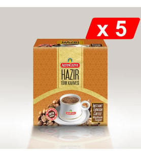 Altıncezve Hazır Türk Kahvesi Orta Şekerli (20 Adet x 9 Gr) 5Lİ PAKET
