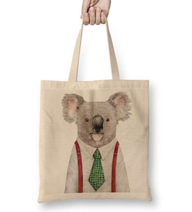 Koala Graphic Bez Çanta Uzun Saplı