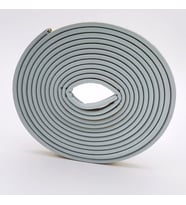 Contacall Bondit Çift Sarım Kauçuk Kapı ve Pencere İzolasyon Bandı Fitili 15X2- 30 Metre Gri