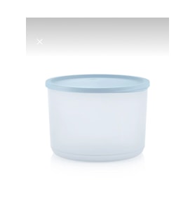 Tupperware Silindir kap 2 lt (Açık Mavi)
