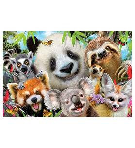 Prime 3D Hayvanat Bahçesi Şirinleri Selfie Puzzle 63 Parça 21064