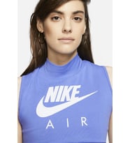 Nike Women's Mock Tank Boğazlı Yaka Mor Atlet