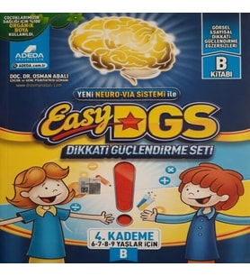 EASY Dikkati Güçlendirme Seti 6-9 yaş B Kitapçığı