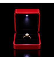 INNUENDO Altın Kaplama 7x5 mm 3 Karat Oval Tektaş Yüzük 925 Ayar