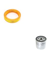 Bosch Filtre Bakım Seti Volkswagen Polo 1.4 60 Beygir AEX AKV APQ Benzinli 1995-1999 Hava + Yağ filtre