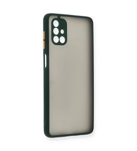 Samsung Galaxy M51 Kılıf Montreal Silikon Kapak - Yeşil