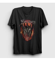 Presmono Unisex Siyah Sauron 1 Yüzüklerin Efendisi Lord Of The Rings T-Shirt 487218tt