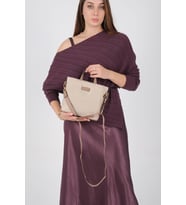 Silver Polo SP1225-M206 Kadın El Çantası Bej