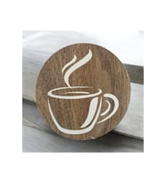 6 Lı Mdf Bardak Altlığı Sekoratif ECCECA1035