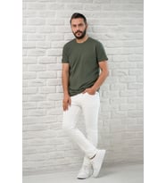 Paul Martin Slimfit Fit Bisiklet Yaka Rayon Kumaş Full Likralı T-shirt