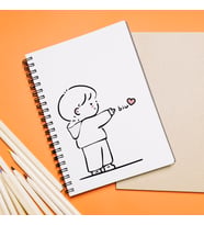 Erkek Karakter Tasarımlı Defter