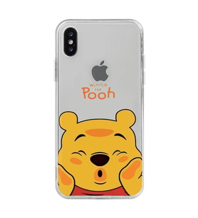 Iphone Xsmax Uyumlu Winnie The Pooh Desenli Şeffaf Telefon Kılıfı