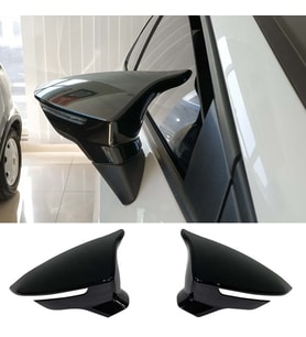 Seat Leon Mk3 Batman Yarasa Ayna Kapağı Piona Black ABS 2012-2020