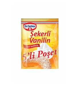 Şekerli Vanilin 5`LI 1 Adet