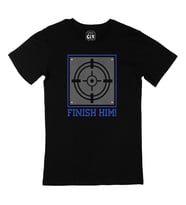 Mavi Finish Him Siyah Tişört