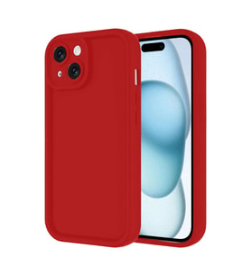 Apple İphone 14 Kılıf Viera Silikon - Kırmızı