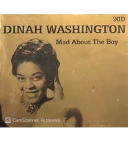 (Plak Değildir CD dir) CD Dinah Washington Mad About The Boy Double CD (Karışık)