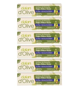Dalan D'Olive Yoğun Bakım Kremi 20Ml 6'Lı Set