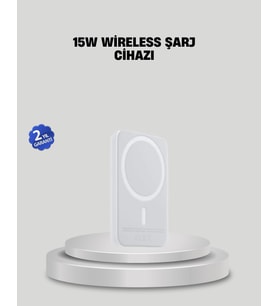 15W Araç Telefon Tutucu Kablosuz Hızlı Şarj Özellikli