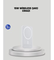 15W Araç Telefon Tutucu Kablosuz Hızlı Şarj Özellikli