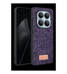 Onegif Xiaomi Redmi Note 15 Pro 5g Bright Simli Kapak - Derin Mor