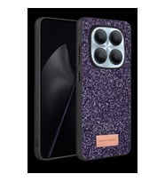 Onegif Xiaomi Redmi Note 15 Pro 5g Bright Simli Kapak - Derin Mor