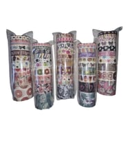 GIPTA K9922 STRAWBERRY RENKLİ DESENLİ BANT10'LU ASORTİ SET