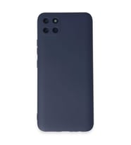 Realme C11 Kılıf Nano içi Kadife Silikon - Lacivert