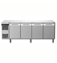 Electrolux Professional EK4H7AAAA Endüstriyel Tezgah Tipi Soğutucu, 4 Kapılı, -2°c/+10°c, Aısı 304 (r290), Üst Tablasız ,710475