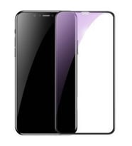 iPhone 11 Pro Max / XS Max Uyumlu SuperGlass Temperli Cam Koruyucu (Siyah)