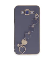 Samsung Galaxy J7 Kılıf Esila Silikon - Gri