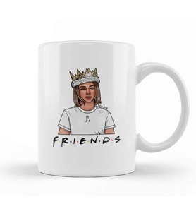 Friends Rachel Kupa Bardak Porselen