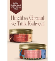 2 X 150 gr Granül Hindiba Kahve & Hindiba Türk Kahvesi Set