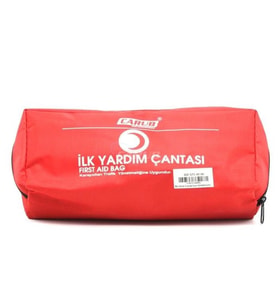 İlk Yardım Çantası Malzemeli Dolu Ev Araba İş Yeri Motosiklet