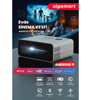 Taşınabilir Android Projeksiyon Cihazı, Wi-Fi ve Bluetooth ile kolay kullanım