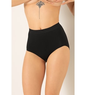DoReMi Dikişsiz Seamless Kadın Yüksek Bel Slip (Siyah)
