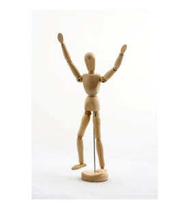 Periboia Ahşap Robot Model 1 (Standart)