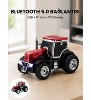 Led Işıklı Kablosuz Bluetooth Hoparlör Güçlü Ses Çıkışı