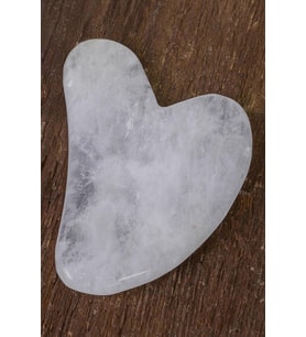 Kristal Kuvars Taşı Gua Sha Masaj Aleti
