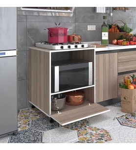 Kenzlife ocak dolabı bennu crd 85*70*60 XLARGE kapaklı hazır mutfak klasik setüstü ocak için sabit tabla (Karışık)