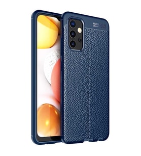 Samsung Galaxy A32 4G Kılıf Esnek Pu-Deri Leather-Pu Serisi Protected Case (Lacivert)