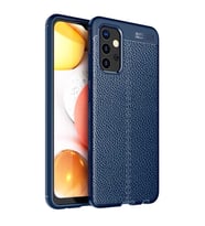 Samsung Galaxy A32 4G Kılıf Esnek Pu-Deri Leather-Pu Serisi Protected Case (Lacivert)