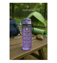 Suluk & Su Şişesi & Sporcu Matara Mor 1000 Ml