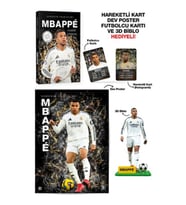 Mbappé - Sahanın Yıldızları - 3D Biblo Hediyeli!